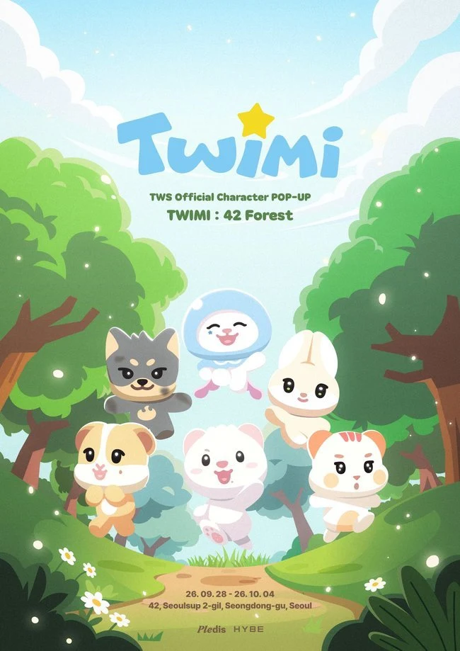 Published event image for TWS Official Character ‘TWIMI : 42 Forest’ Pop-Up